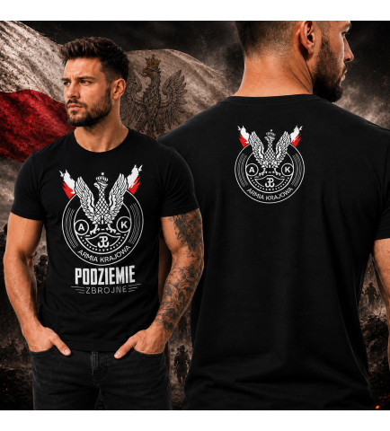 Koszulka-AK Podziemie Zbrojne